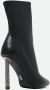 Steve Madden Zwarte Eco-Leren Stiletto Laars - Thumbnail 2