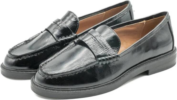 Steve Madden Zwarte leren damesschoenen Adison
