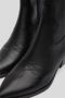 Steve Madden Kendal Zwarte Leren Enkellaarzen Black Dames - Thumbnail 3