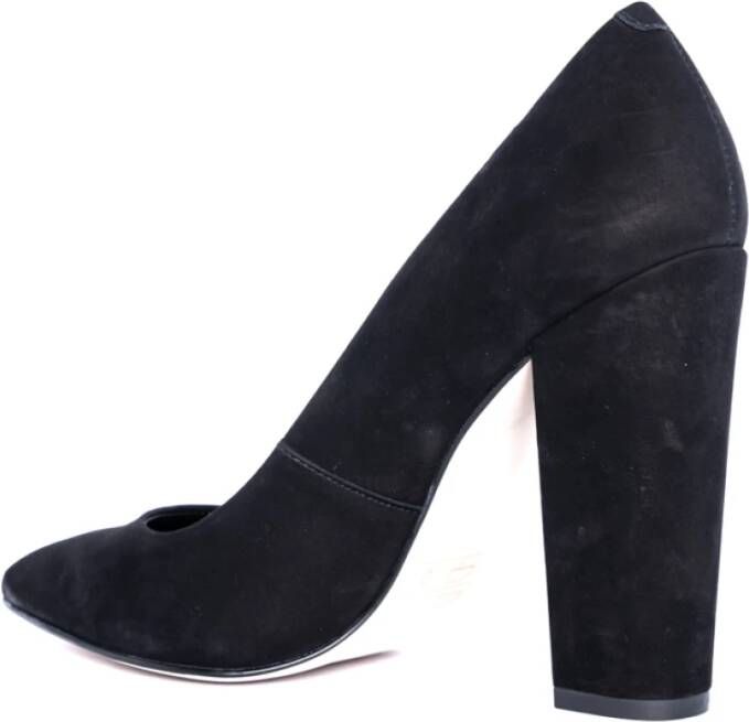 Steve Madden Zwarte Nubuck Stijlvolle Casual Schoenen Black Dames