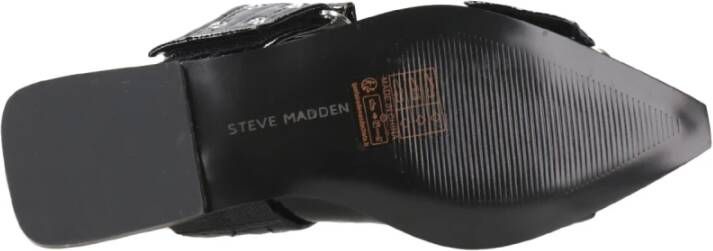 Steve Madden Lak Ballerina`s van Patent Leder Black Dames