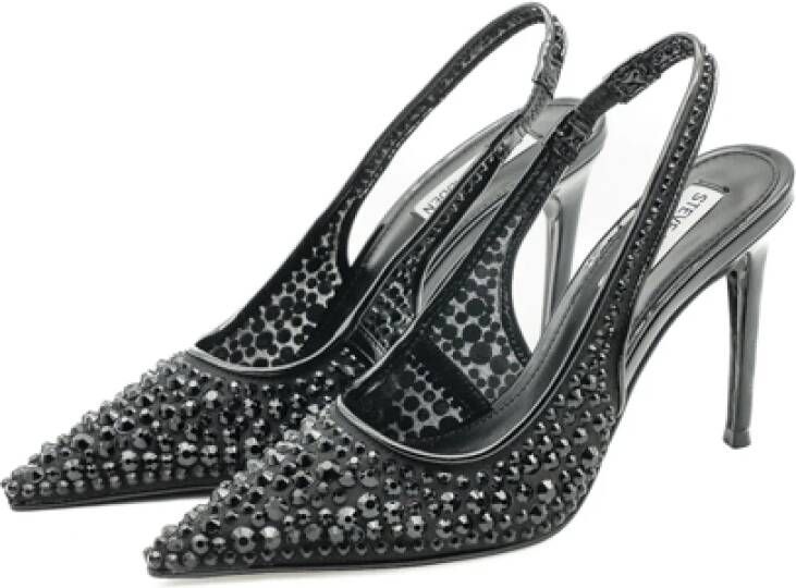 Steve Madden Zwarte Reyes Dames Hakken