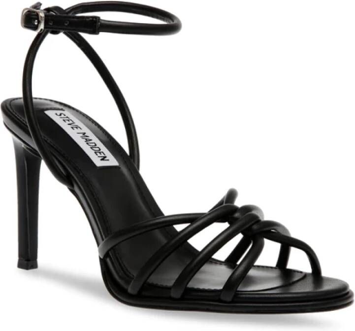 Steve Madden Zwarte Sandalen Black Dames