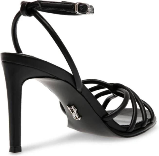 Steve Madden Zwarte Sandalen Black Dames