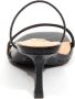 Steve Madden Zwarte Slangenstof Sandalen - Thumbnail 2