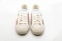 Stokton Beige Wit Leren Sneaker met Jute Detail Multicolor Dames - Thumbnail 3