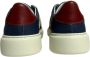 Stokton Blauwe Leren Sneakers met Elastische Zijkant Blue Heren - Thumbnail 4