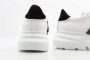 Stokton Glitter Detail Witte Sneaker White Dames - Thumbnail 4