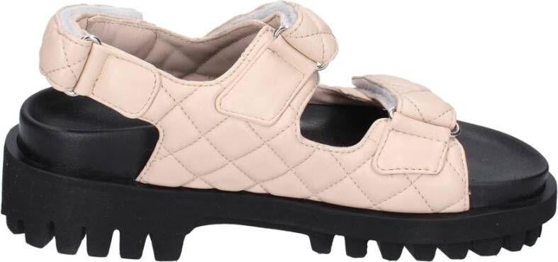 Stokton Leren Dames Sandalen Stijlvol Comfortabel Pink Dames