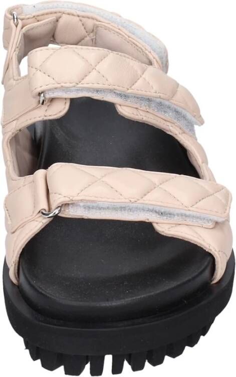 Stokton Leren Dames Sandalen Stijlvol Comfortabel Pink Dames