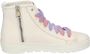 Stokton Leren Dames Sneakers Beige Dames - Thumbnail 3