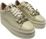 Stokton Leren Sneaker met Verwijderbare Accessoires White Dames - Thumbnail 3