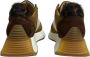 Stokton Luipaardprint Leren Sneakers Brown Dames - Thumbnail 4