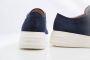 Stokton Navy Suède Sneakers Blue Dames - Thumbnail 4