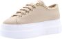 Stokton Stijlvolle Sneakers voor Vrouwen Beige Dames - Thumbnail 5