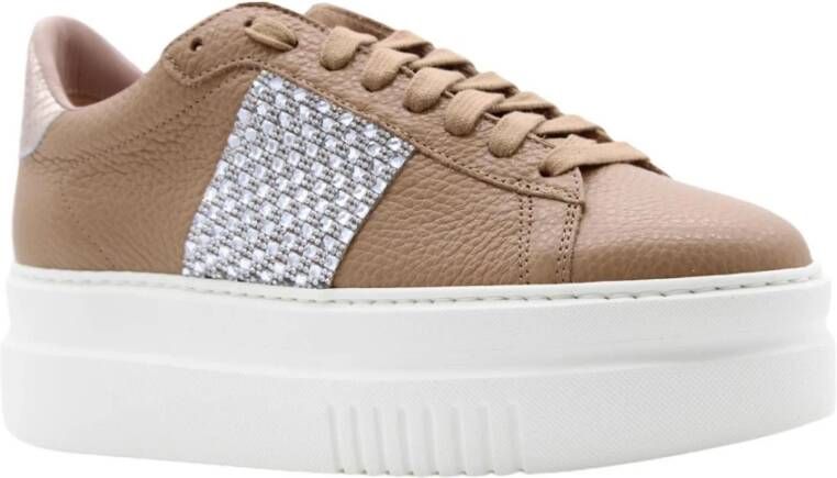 Stokton Sneaker Bruin Heren