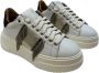 Stokton Sneaker met Luipaardprint en Franje White Dames - Thumbnail 4