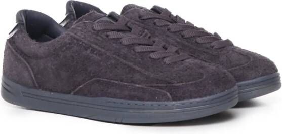 Stone Island Sneakers met Compass Rose Logo Patch Gray Heren