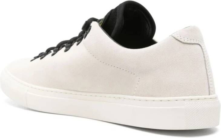 Stone Island Witte Sneakers Stijlvol Kompaslogo