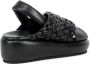 Strategia Flat Sandals Zwart Dames - Thumbnail 3