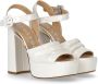 Strategia Witte Lakleren Hoge Hak Sandalen White Dames - Thumbnail 4