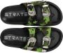 Strategia Militaire Jacquard Slide Sandalen Multicolor Dames - Thumbnail 6