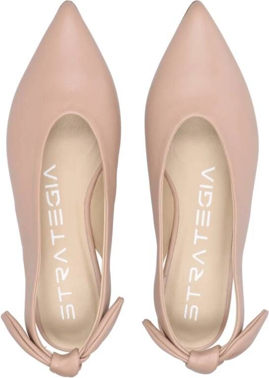 Strategia Platte schoenen Beige Dames