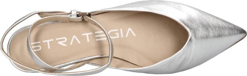 Strategia Platte schoenen Zilver