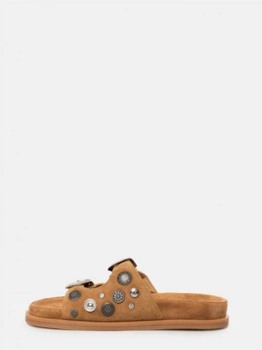Strategia Sandaal in suede Bruin Dames