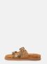 Strategia Sandaal in suede Bruin Dames - Thumbnail 2