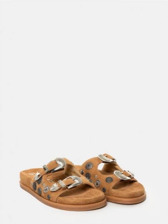 Strategia Sandaal in suede Bruin Dames