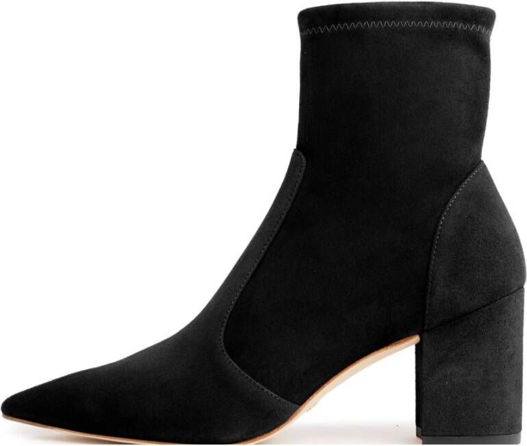 Stuart Weitzman 75 Block Stretch Bootie