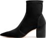 Stuart Weitzman 75 Block Stretch Bootie voor stijlvolle uitjes Black Dames - Thumbnail 3