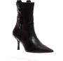 Stuart Weitzman Ankle Boots Zwart Dames - Thumbnail 2