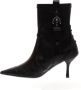 Stuart Weitzman Ankle Boots Zwart Dames - Thumbnail 3