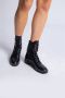 Stuart Weitzman Sondra veter-up hakken enkellaarzen Zwart Dames - Thumbnail 5