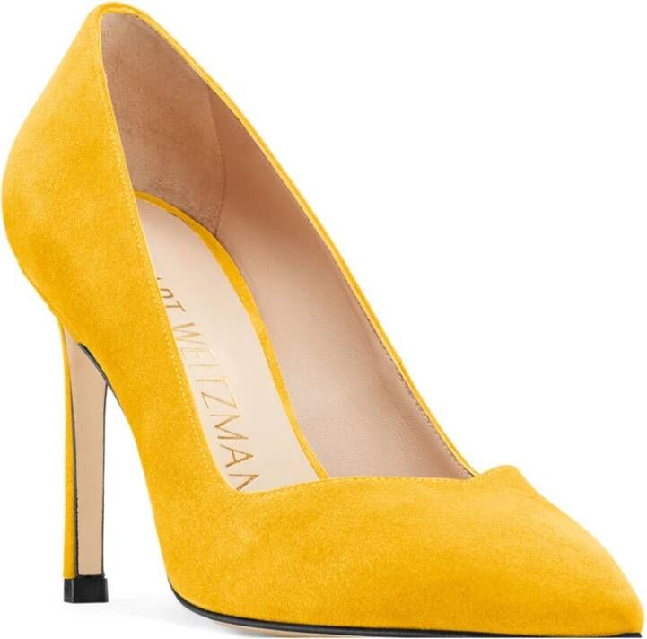 Stuart Weitzman Anny pumps Geel Dames