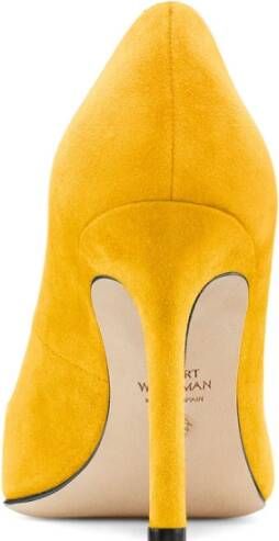 Stuart Weitzman Anny pumps Geel Dames