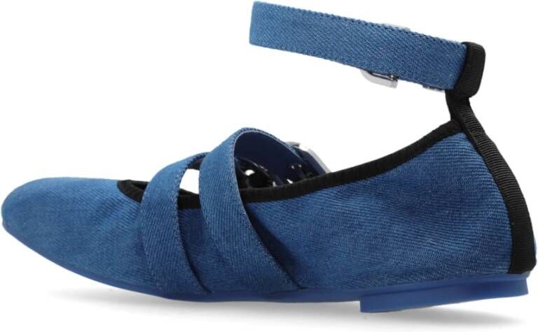 Stuart Weitzman ballerina's Blauw Dames