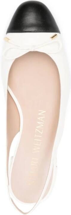 Stuart Weitzman Ballerinas White Dames