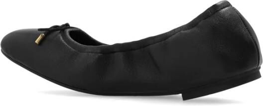 Stuart Weitzman Bardot leren ballet flats Black Dames