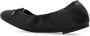 Stuart Weitzman Loafers & ballerina schoenen Bardot Bow Flat in zwart - Thumbnail 5