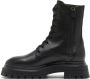 Stuart Weitzman Boots & laarzen Bedford Sleek Lace-Up Bootie in zwart - Thumbnail 3