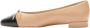 Stuart Weitz Beige Bow Ballerina Flats - Thumbnail 2