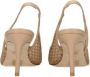 Stuart Weitz Beige Leren Puntige Neus Sandalen - Thumbnail 2