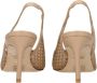 Stuart Weitzman Beige Leren Sandaal Stijlvolle Middelhakken - Thumbnail 5