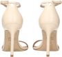 Stuart Weitz Beige Leren Stiletto Hakken Sandalen - Thumbnail 6