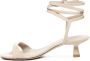 Stuart Weitz Beige Sculpturale Hak Sandalen - Thumbnail 2