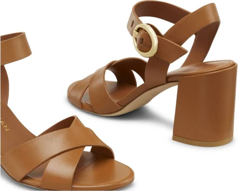 Stuart Weitzman Benni Block 75 Sandaal