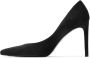 Suits you well Stuart Weitzman Black Leather Sandal - Thumbnail 3